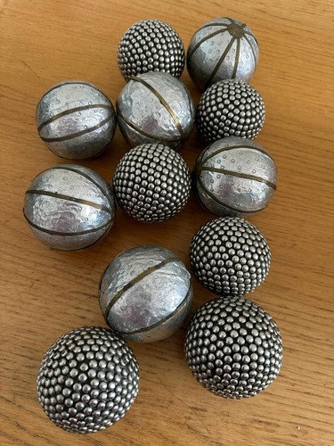 Silver metal colored - 12, silver/metal-colored