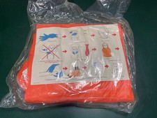 Army Surplus Dis-Robe Kit, Cape Fluorescent Fleece PVC Poncho Infant/ Baby NBC