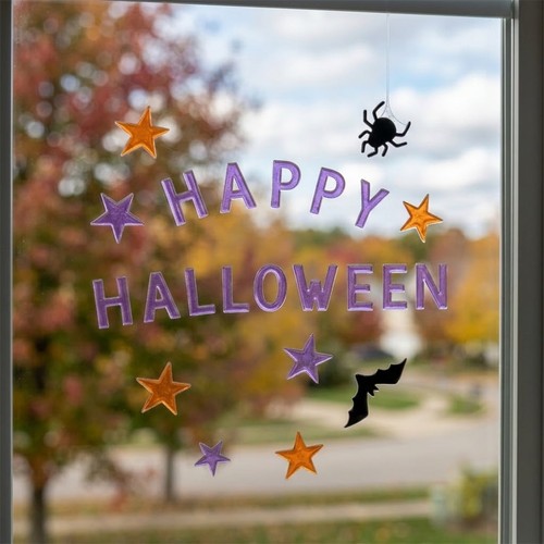 Happy halloween lettering - halloween,