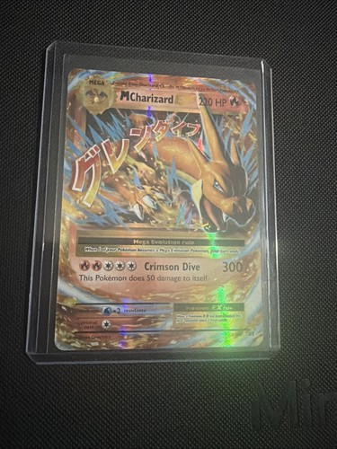 Pokémon tcg charizard ex - xy, m