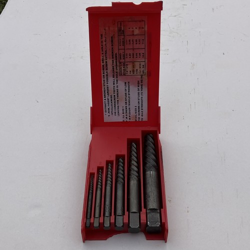 Roebuck screw extractor set - roebuck,