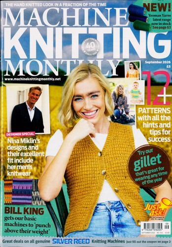 Machine knitting magazine - magazine, sep