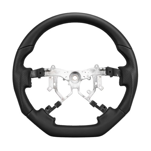 Full leather sport steering - leather,
