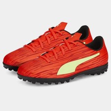 PUMA BOYS GIRLS RAPIDO III TT FOOTBALL ASTRO TURF TRAINERS BOOTS SHOES SOCCER JR