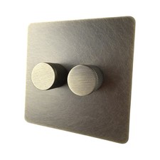 Retro Double Dimmer Light