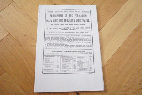 1916 lbscr reprint railway - lbscr,