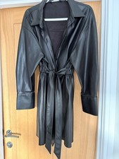 Zara faux leather dress - zara,