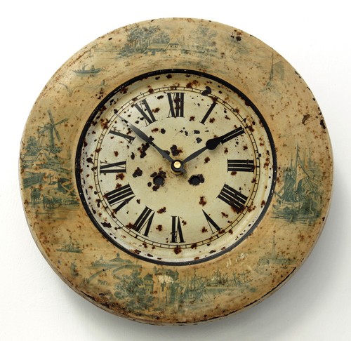 Vintage 32cm french wall - french, clock
