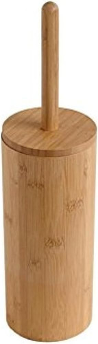 Round natural bamboo wood - natural,