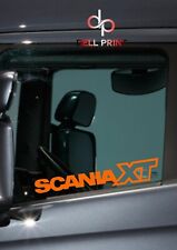 SCANIA XT X2 WINDOW VINYL STICKER HAULAGE CUSTOMISE TRUCKING
