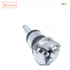 Mini Lathe Chuck MT3 Revolving Center 3MT Shank Self Centering 3 Jaw 65mm 2-1/2"