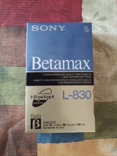 Sony 830 betamax - l,