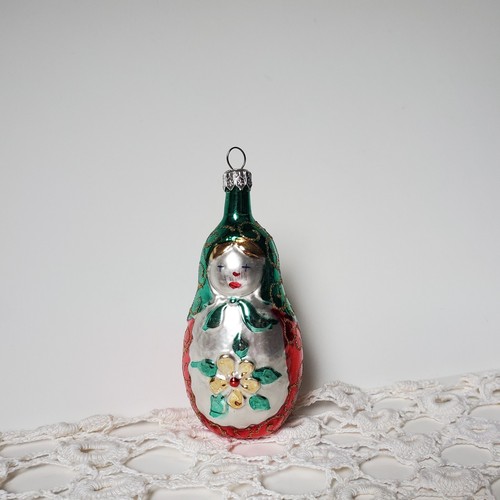 Glass russian nesting doll - nesting,