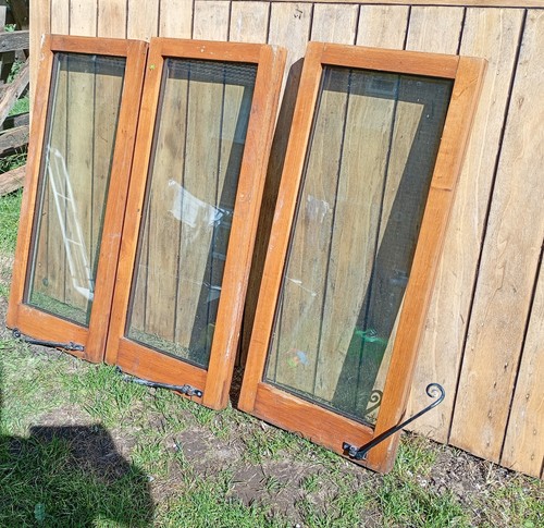 Oak windows hardwood - oak,