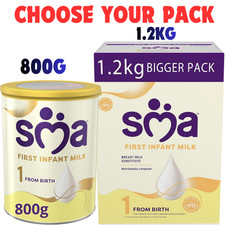 SMA First Infant Baby Milk