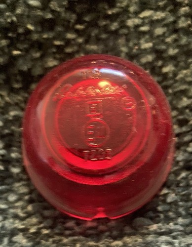 Red marker rubbolite light - red,