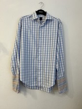 Blue & White Check Long