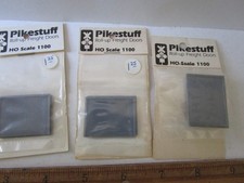 Lot 3 PikeStuff 1100 HO 1/87 Scale Roll-Up Freight Doors Building Train layout