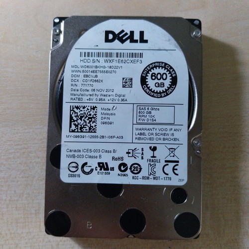 Dell 600gb sas - sas, hard