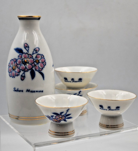 Sakura masamune sake set - sake,