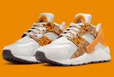 NIKE AIR HUARACHE TRAINERS UK 5.5 EU 39 TORTOISE SHELL DQ9317-001 CURRY