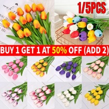 1/5PCS Artificial Tulip Fake