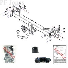 Tow-Trust Towbar for Mercedes E-Class Saloon (W213) 2016-2023- Swan Neck Tow Bar