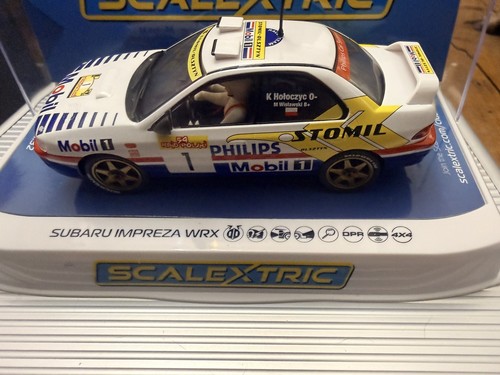 New scalextric c4507 subaru - new,