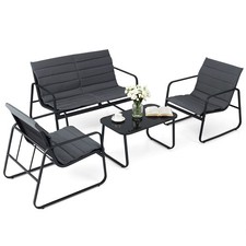 COSTWAY 4 Pieces Outdoor