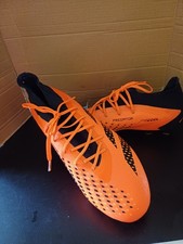 Adidas Predator Accuracy Orange and Black Football Boots Men Size 11.5 Very Good
