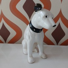 HMV Vintage Ceramic Nipper Dog