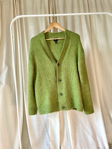 Cardigan apple green - apple,