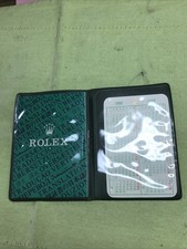Vintage Rolex wallet /paper