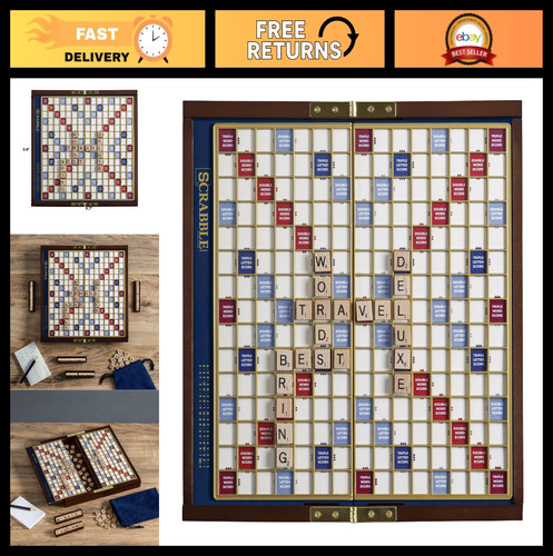 Deluxe travel scrabble - travel, game