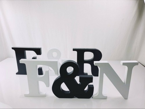 Wooden letters large - wooden,