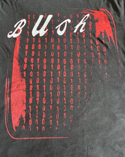 Bush band shirt - t, l