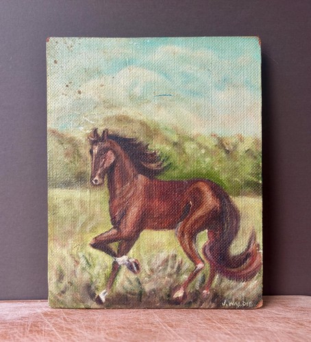 Vintage original horse - original,