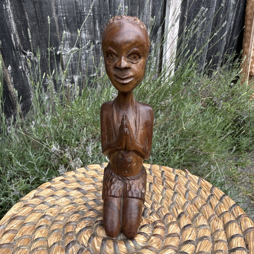 Hand carved wooden - hand,