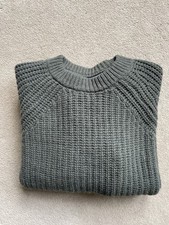 William Hunt Green Wool Jumper