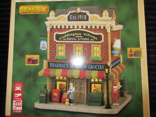 Lemax caddington village drug - lemax,