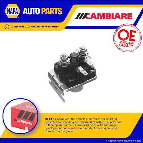 Starter solenoid fits vauxhall - fits,