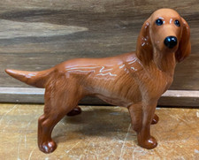 Rare Vintage Beswick Red Setter Dog Porcelain Figurine Made In England SU464