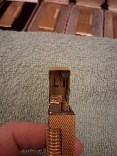 Dunhill rollagas gold plated - dunhill, gold-plated