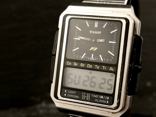 Rare tissot watch - f1, watch.
