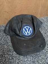 Vintage Volkswagen Peak Cap - Black