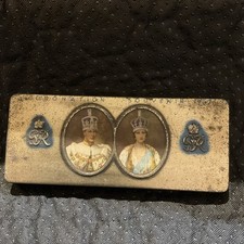 1937 Coronation Souvenir tin