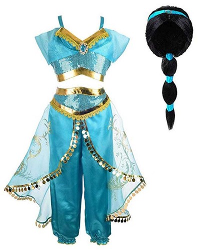 Girls jasmine princess 120 - girls,