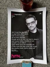 Pure HMV Reward - Bono U2 'My