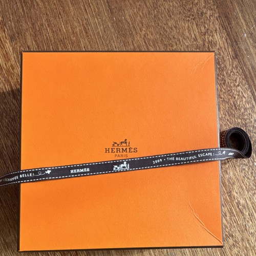 Hermès orange gift - orange, box