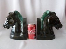 Ceramic Horse Head Bookends